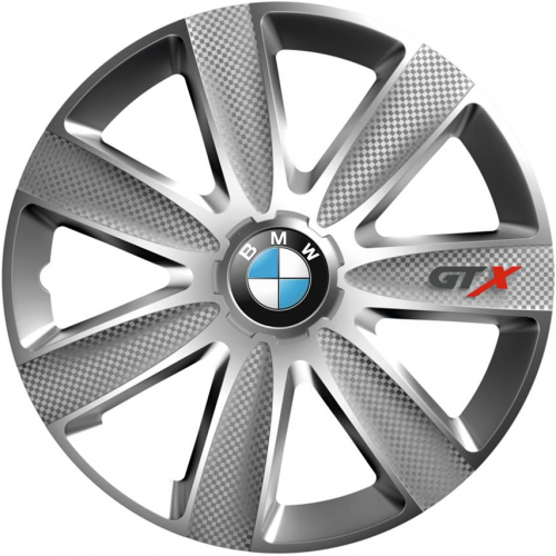 PUKLICE PRE BMW 16" GTX silver 4ks